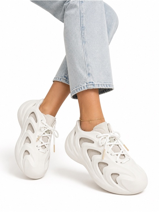 adidas Other - adidas adiFOM Q White Lace-Up Sneakers
